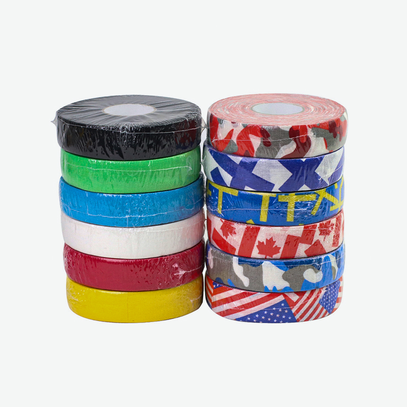 Personalizado Atacado Tecido de Algodão Pano de Hóquei Tape de Vara de Gelo Tape de Hóquei