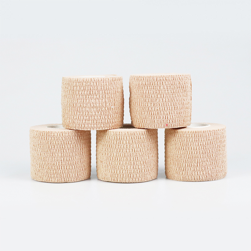 Bandagem De Algodão Autoadesiva Elástica Lágrima Fácil